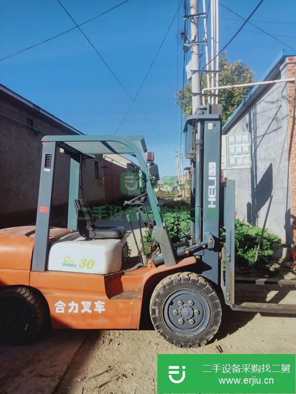 河北出售二手3噸合力叉車升高3米6