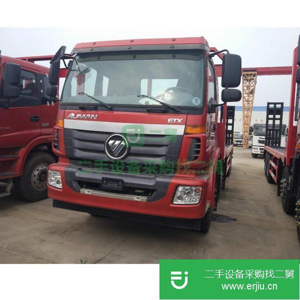 江西出售二手歐曼前四后八平板運輸車