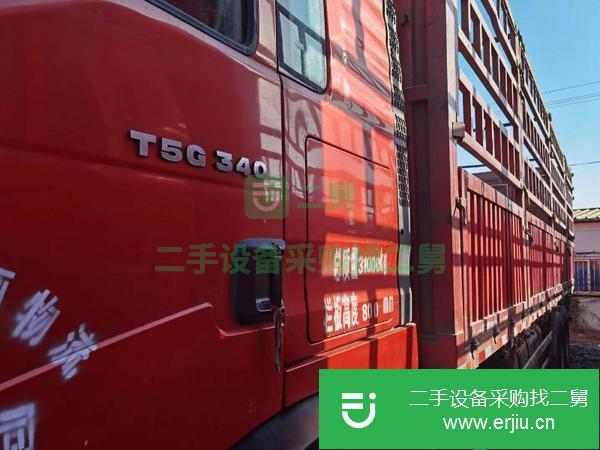 江西出售二手國四豪沃T5高欄貨車