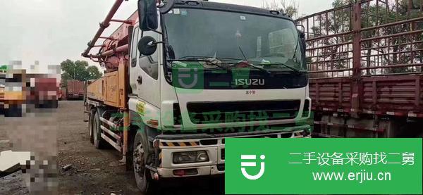 河北出售二手11年三一37米泵車