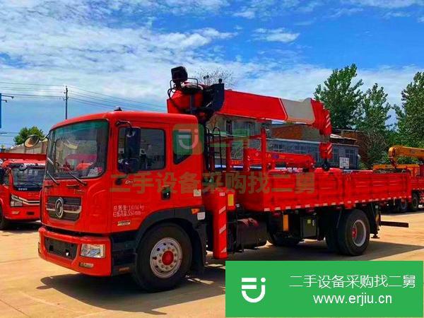 山西出售二手東風(fēng)多利卡D9隨車吊