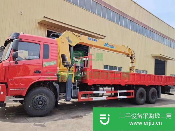湖北出售二手后八輪徐工12噸隨車吊
