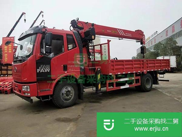 山東出售二手單橋三一8噸隨車吊