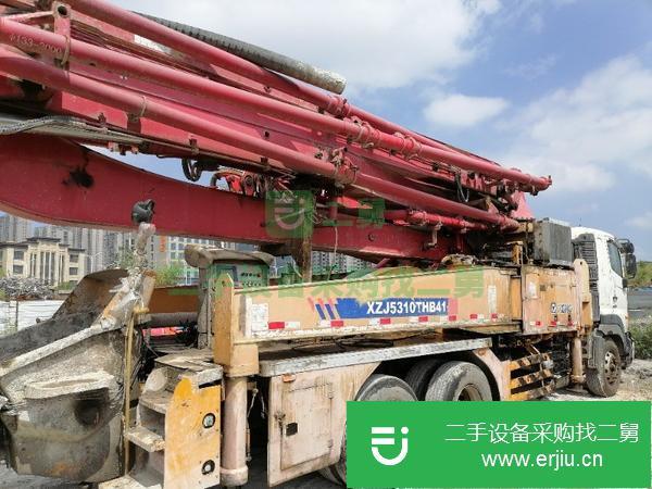 湖北出售二手11年徐工41米泵車