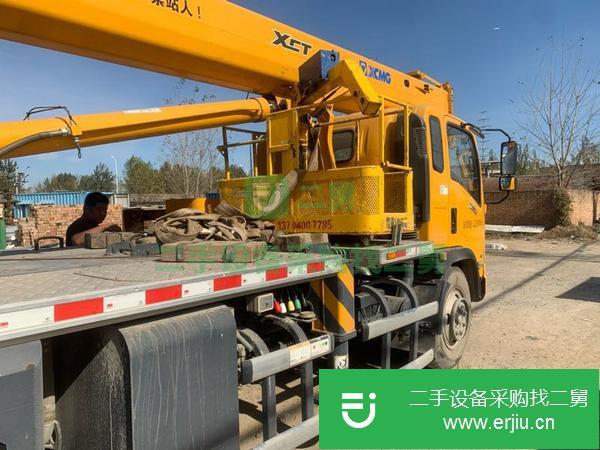 河北出售二手17年12月徐工XCT8噸汽車吊
