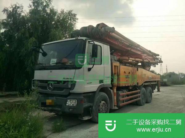 河北出售二手13年三一c8，49米泵車