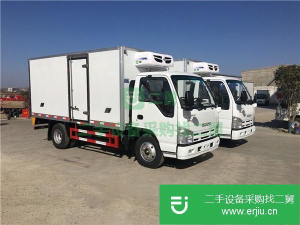 海南出售二手五十鈴國(guó)五98馬力冷藏車