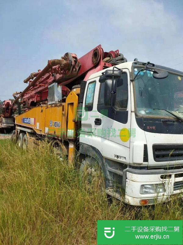 河北出售二手徐工52米泵車，車況好