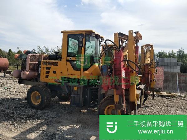 山東出售二手護欄打樁機