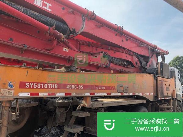 廣西出售二手日野49米泵車手續齊全