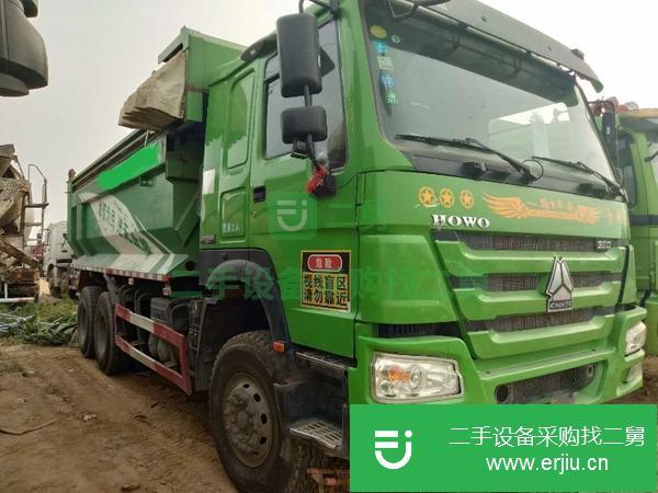上海出售二手后八輪豪沃自卸車,大箱長5.8米