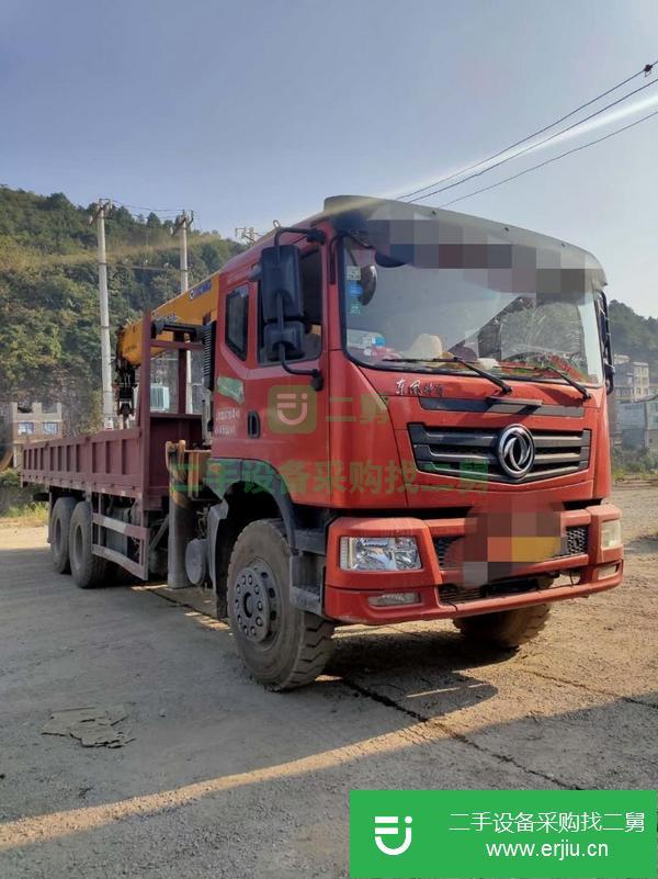 山東出售二手國五精品徐工14噸后八輪吊車