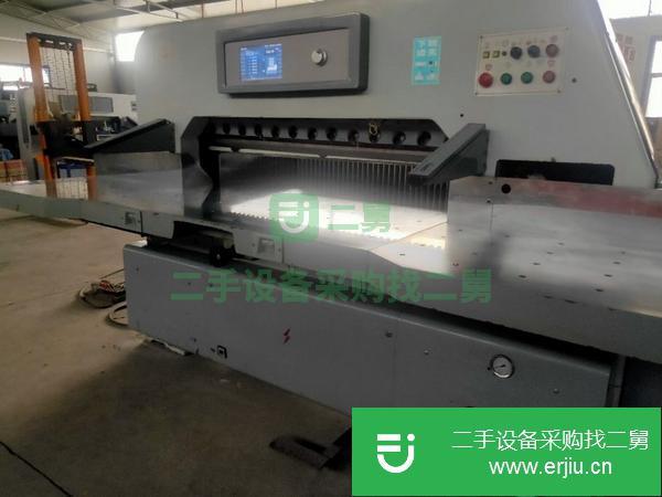 山東出售二手德陽利通1370伺服程控切紙機