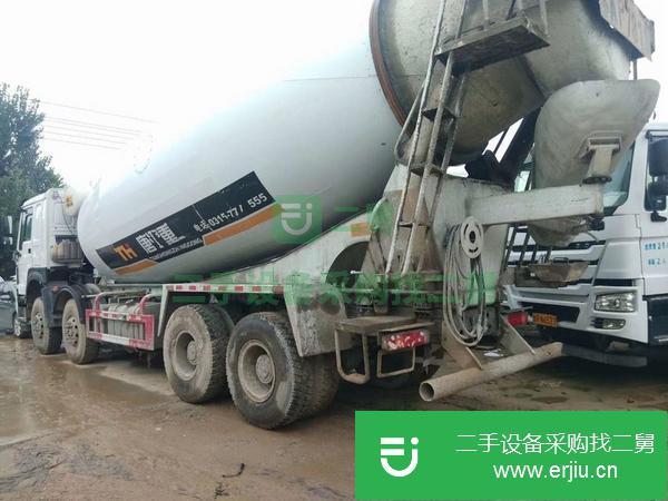 河北出售二手豪沃國(guó)五大20方攪拌車