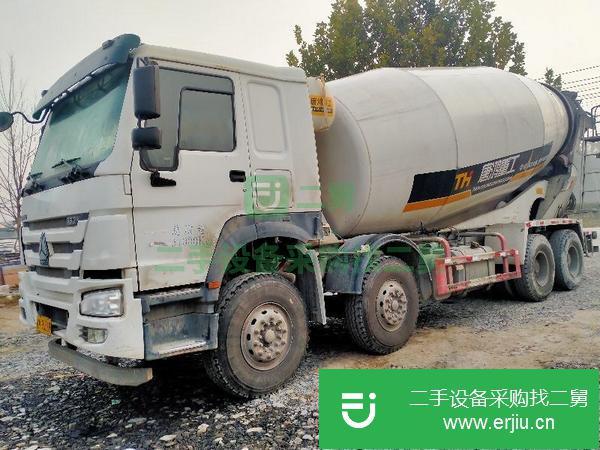 湖北出售二手17年豪沃攪拌車