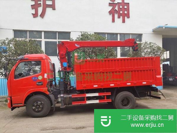 四川出售二手東風福瑞卡5噸隨車吊,云內130馬力,可分期可上戶