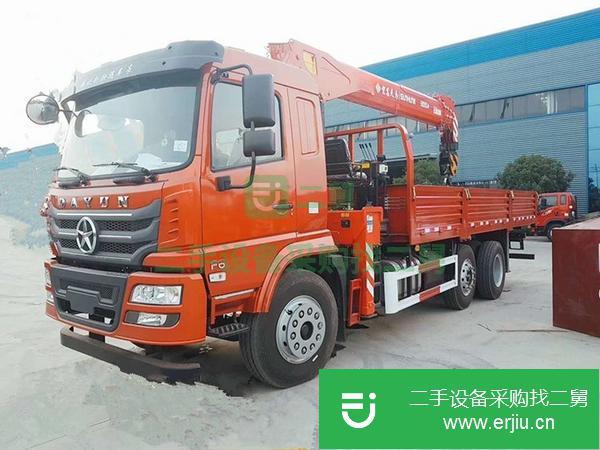 浙江出售二手徐工8噸隨車吊東風200馬力包過戶