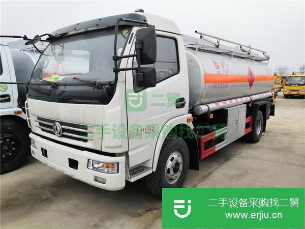 浙江出售二手東風國五8噸156馬力油罐車