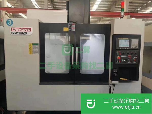 江蘇出售二手德揚EV數控機床，配各一臺850、線軌、Fanuc 0i-MF，主軸10000轉帶油冷
