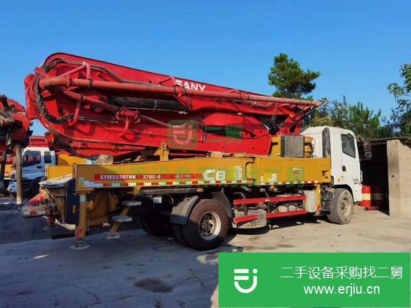 湖南出售二手三一37米國五泵車手續齊全
