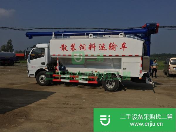 河北出售二手12方6噸東風(fēng)多利卡飼料運(yùn)輸車(chē)