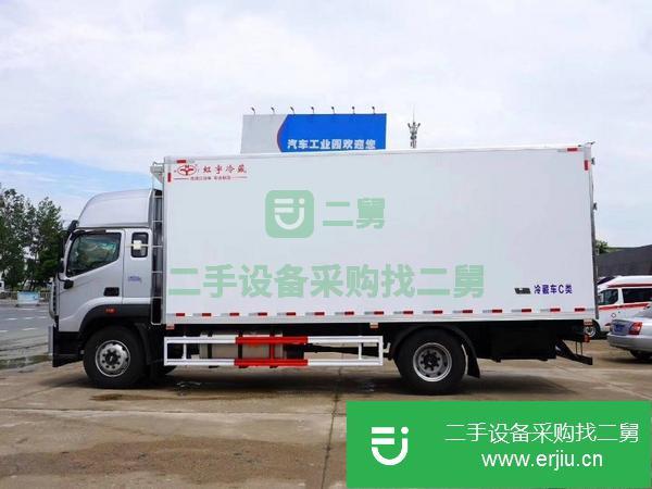河北出售二手福田歐航高頂雙臥6米8國五210馬力冷藏車