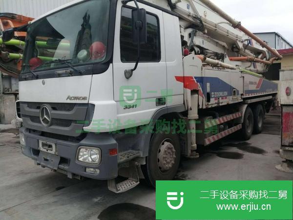 河北出售二手中聯47米泵車，車況精品