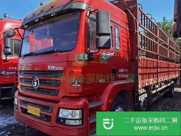 黑龍江出售二手17年國五前四后四9.6米高欄貨車