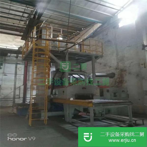 廣東出售二手大型通過式滾軸自動拋丸機