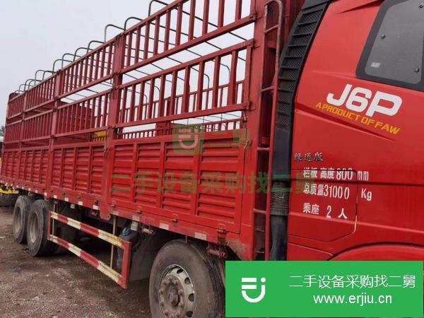 湖南出售二手9.6米解放j6p貨車
