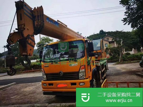 江蘇出售二手12噸五節(jié)臂吊車，車況精品