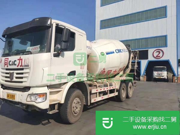 湖北出售二手14方國(guó)五排放攪拌車