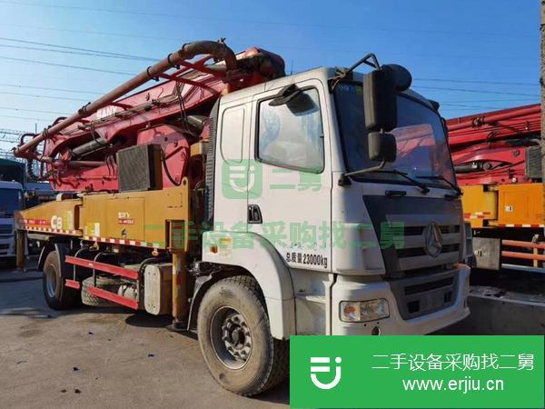 湖南出售二手三一37米國五泵車手續齊全