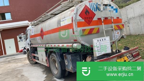 廣西出售二手解放10噸156馬力油罐車