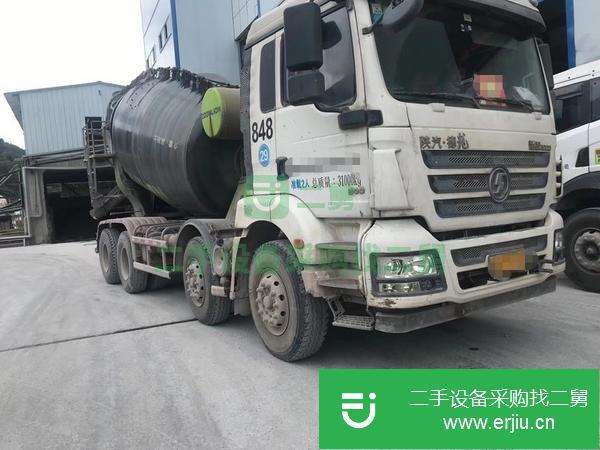 廣西出售二手德龍輕量化10方攪拌車