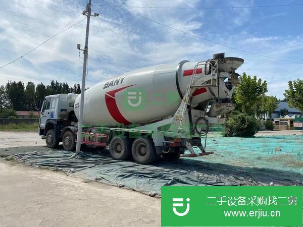 河南出售二手豪沃大20方攪拌車