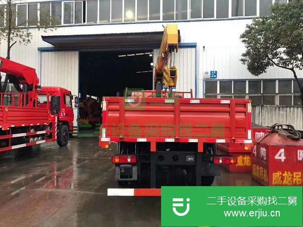 河南出售二手大運單橋徐工6.3噸直臂黃牌隨車吊