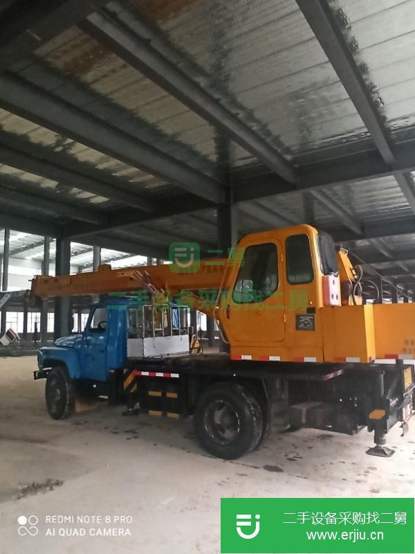 山東出售二手徐工8B.5汽車吊,全車鋼絲胎
