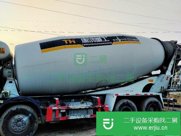 湖北出售二手豪沃混凝土攪拌車
