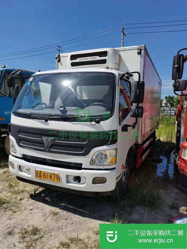 湖北出售二手福田歐馬可5.2米冷藏車