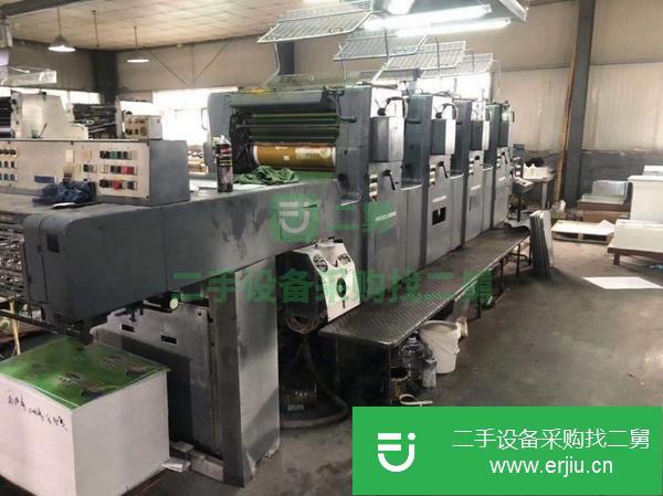 河南出售二手海德堡MO650四開四色印刷機(jī)