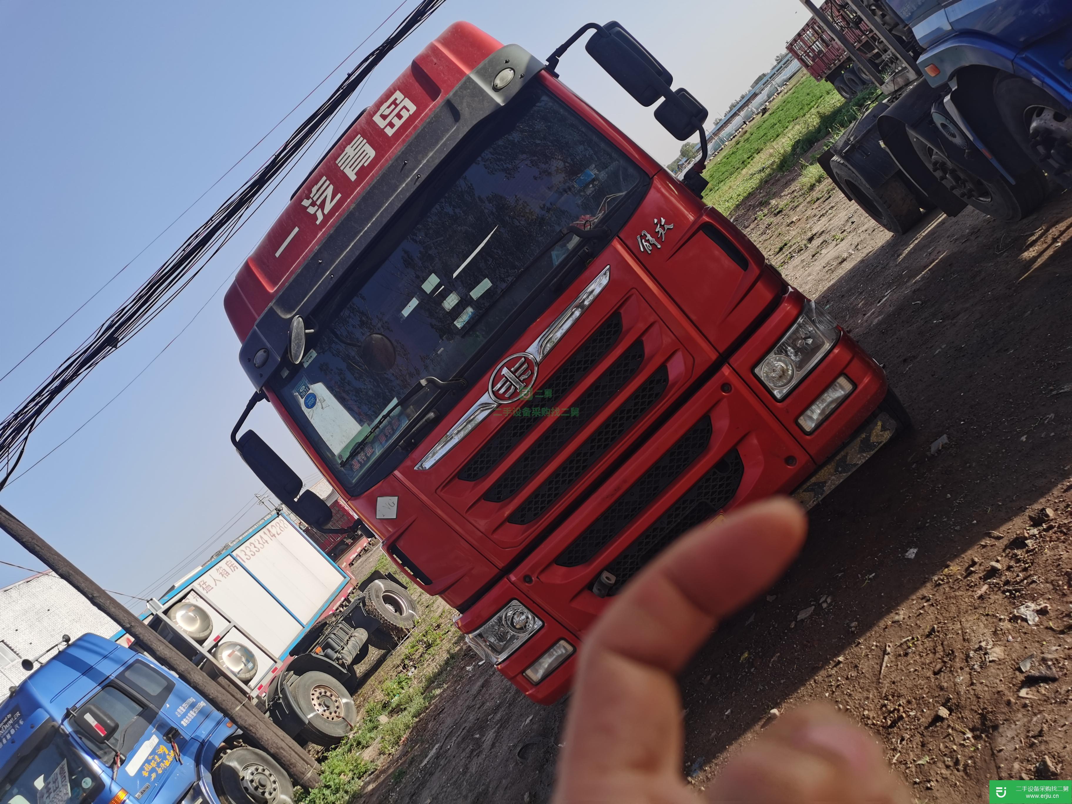 山西出售二手一汽解放336馬力牽引車