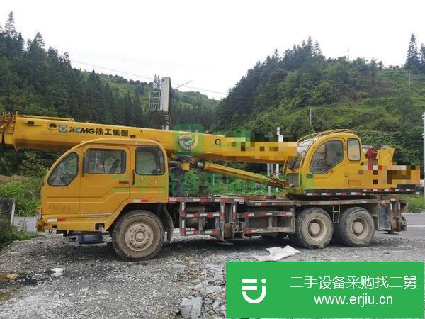 貴州出售二手吊車，手續齊全,能正常工作,車況沒有問題