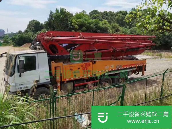 湖南出售二手奔馳國四49米泵車手續齊全包過戶