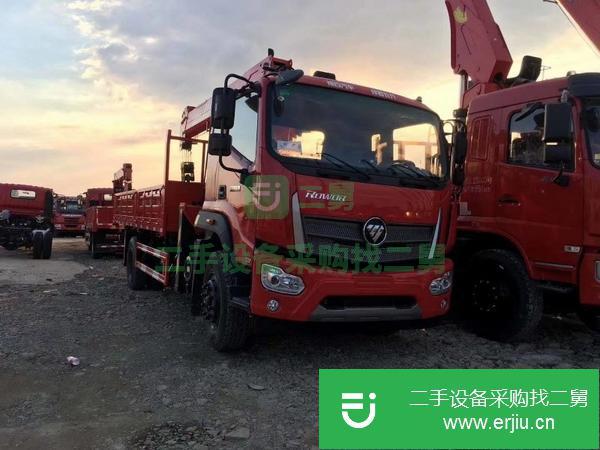 湖南出售二手福田瑞沃濰柴220馬力隨車吊