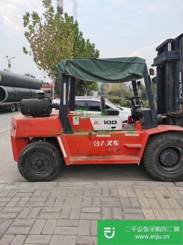 河南出售二手合力10噸叉車