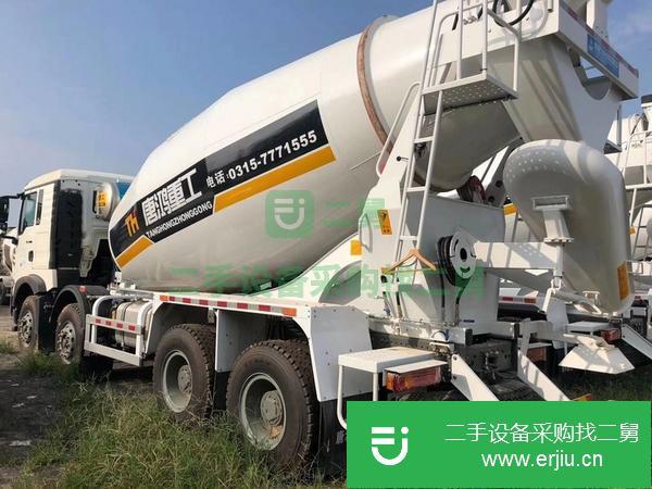 福建出售二手國五豪沃12方混泥土攪拌車可分期