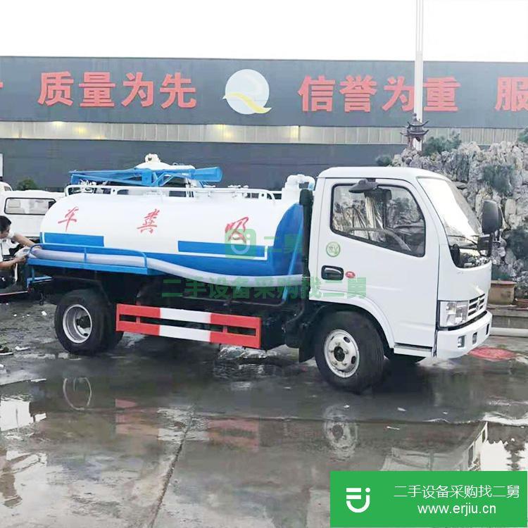 山東出售二手東風五立方吸糞車