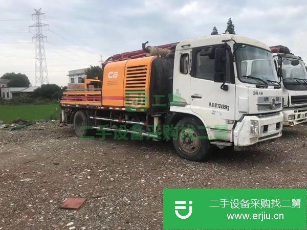 重慶出售二手三一重工車載泵,道依茨發動機配川奇主油泵