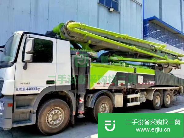 廣西出售二手18年中聯奔馳56米泵車國5